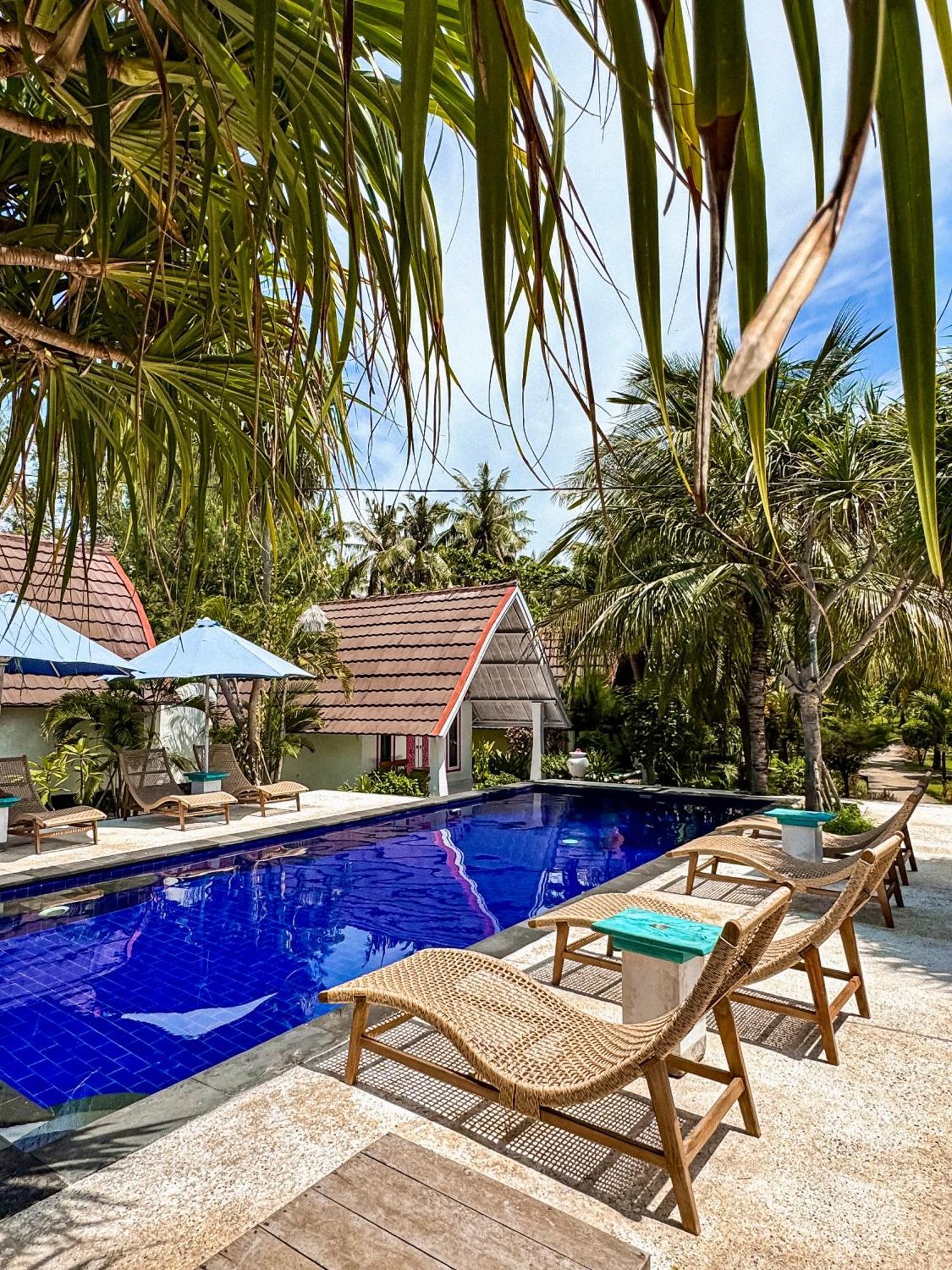 Pelangi Cottages Gili Air Eksteriør billede